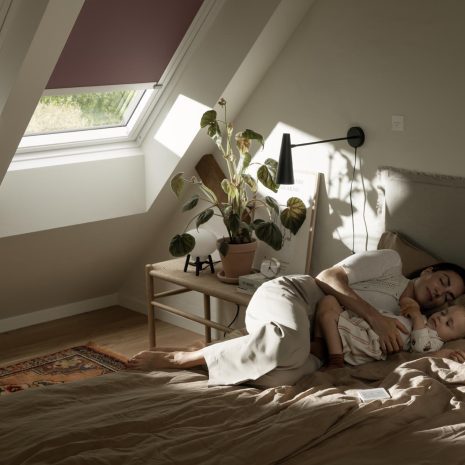 Remote Blackout Blind - Bedroom 2 Remote Blackout Blind - Bedroom 2